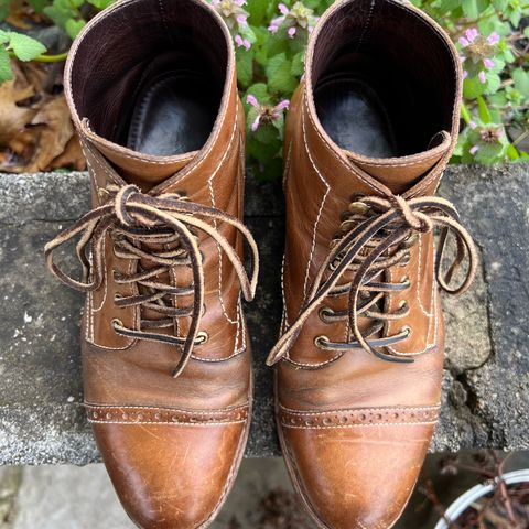 BLKBRD Luchador Service Boot in Horween Natural Chromexcel