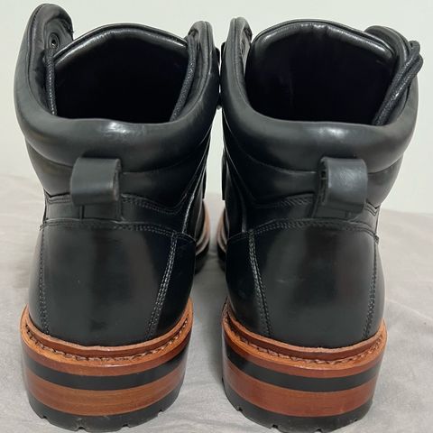 BLKBRD Bulwark Trek Boot in Horween Black Chromexcel