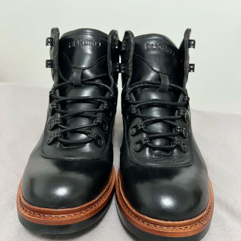 BLKBRD Bulwark Trek Boot in Horween Black Chromexcel