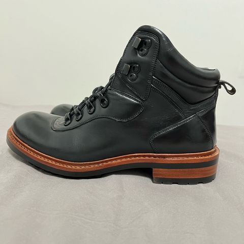 BLKBRD Bulwark Trek Boot in Horween Black Chromexcel