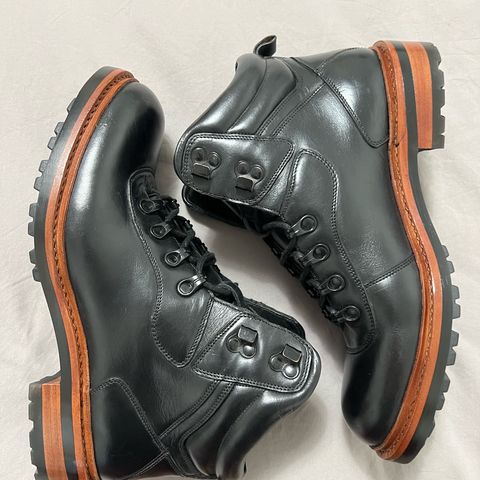 BLKBRD Bulwark Trek Boot in Horween Black Chromexcel