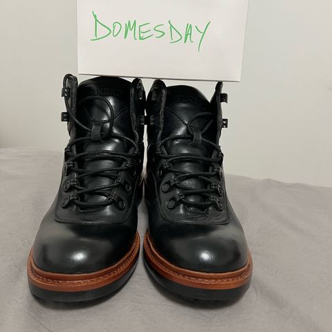 BLKBRD Bulwark Trek Boot in Horween Black Chromexcel