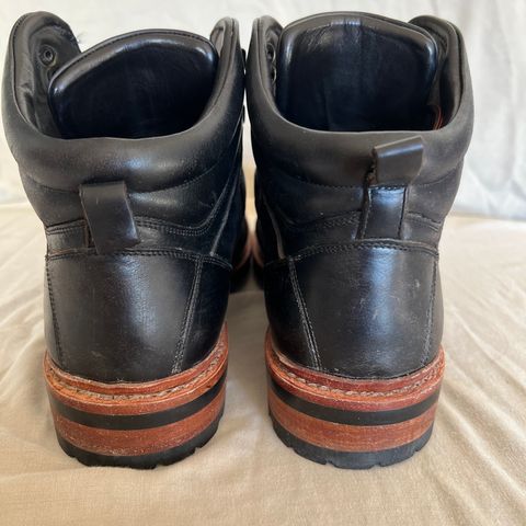 BLKBRD Bulwark Trek Boot in Horween Black Chromexcel