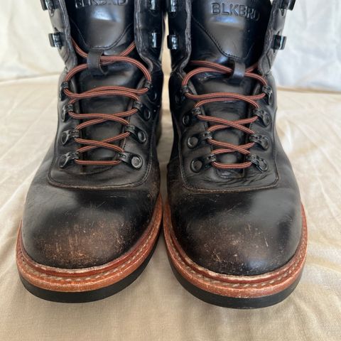 BLKBRD Bulwark Trek Boot in Horween Black Chromexcel