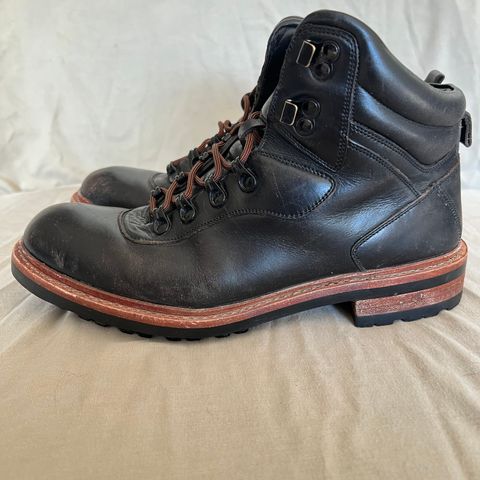 BLKBRD Bulwark Trek Boot in Horween Black Chromexcel