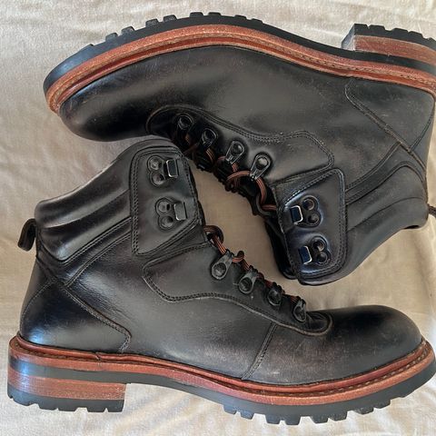BLKBRD Bulwark Trek Boot in Horween Black Chromexcel