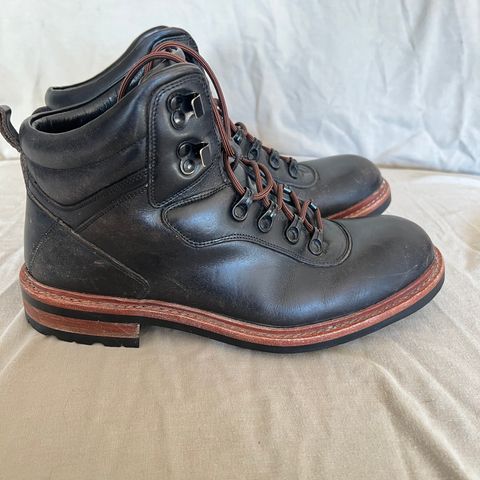 BLKBRD Bulwark Trek Boot in Horween Black Chromexcel