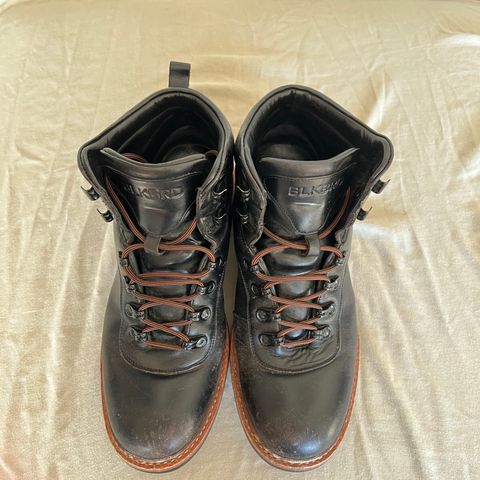BLKBRD Bulwark Trek Boot in Horween Black Chromexcel