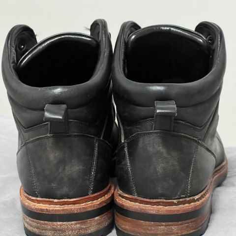 BLKBRD Bulwark Trek Boot in Horween Black Chromexcel