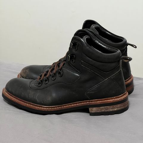 BLKBRD Bulwark Trek Boot in Horween Black Chromexcel