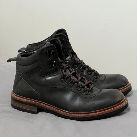 BLKBRD Bulwark Trek Boot in Horween Black Chromexcel