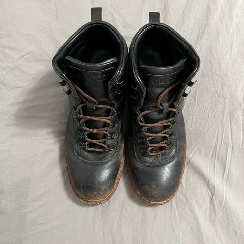 BLKBRD Bulwark Trek Boot in Horween Black Chromexcel