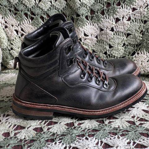 BLKBRD Bulwark Trek Boot in Horween Black Chromexcel