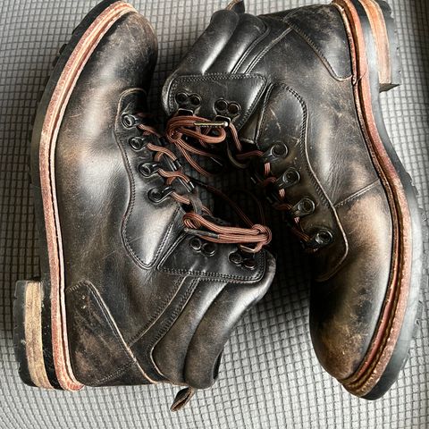 BLKBRD Bulwark Trek Boot in Horween Black Chromexcel