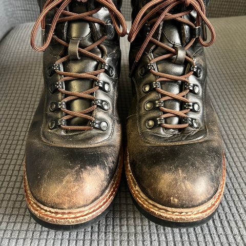 BLKBRD Bulwark Trek Boot in Horween Black Chromexcel