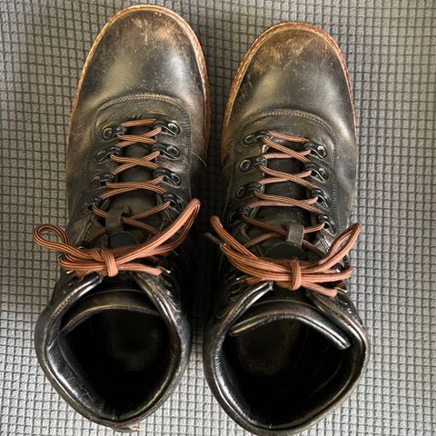 BLKBRD Bulwark Trek Boot in Horween Black Chromexcel