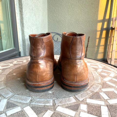 Grant Stone Ottawa Boot in Horween Dune Chromexcel
