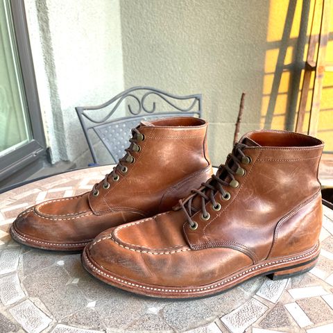 Grant Stone Ottawa Boot in Horween Dune Chromexcel