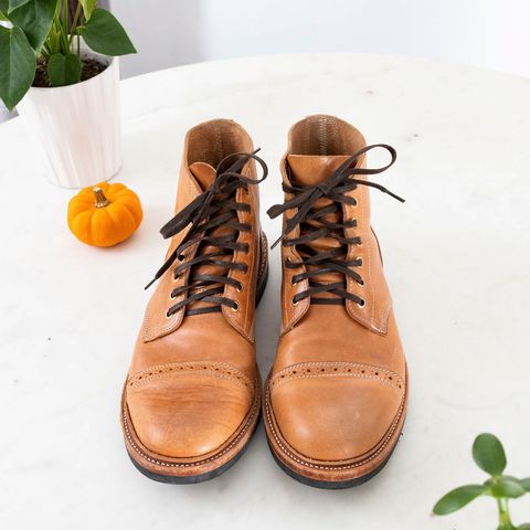 Oak Street Bootmakers Field Boot in Maryam Natural Horsebutt