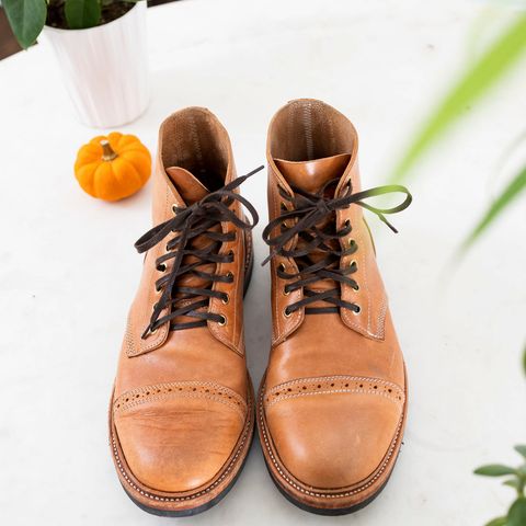 Oak Street Bootmakers Field Boot in Maryam Natural Horsebutt