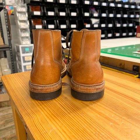 View photo of Oak Street Bootmakers Field Boot in Maryam Natural Horsebutt