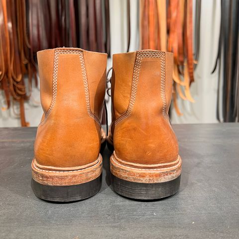 View photo of Oak Street Bootmakers Field Boot in Maryam Natural Horsebutt