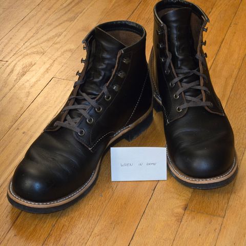 Red Wing Blacksmith in S.B. Foot Black Prairie
