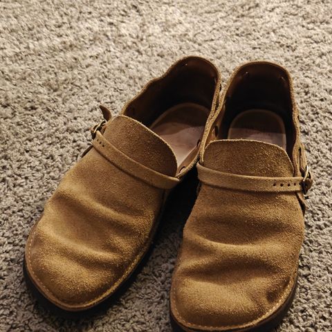 View photo of Oak Street Bootmakers Country Loafer in Horween Natural Chromexcel Roughout