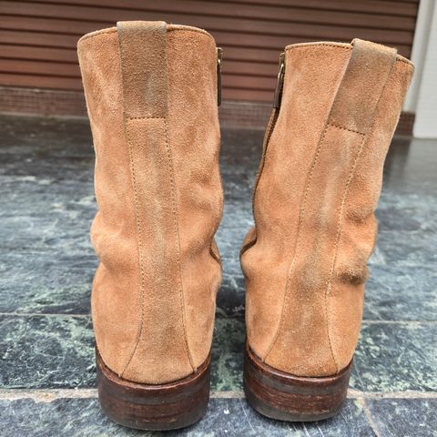 Viberg Herald in Eco Veg Fallow Suede Roughout