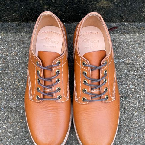 Onderhoud LVL01 Derby Boot in Badalassi Carlo Cognac Minerva