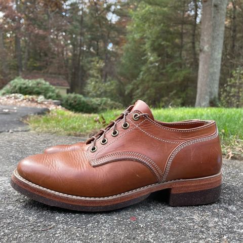Onderhoud LVL01 Derby Boot in Badalassi Carlo Cognac Minerva
