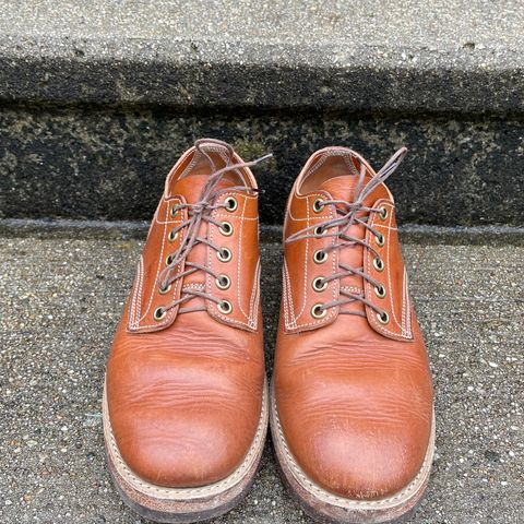 Onderhoud LVL01 Derby Boot in Badalassi Carlo Cognac Minerva