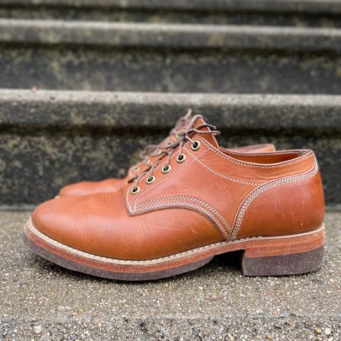 Onderhoud LVL01 Derby Boot in Badalassi Carlo Cognac Minerva