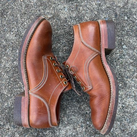 Onderhoud LVL01 Derby Boot in Badalassi Carlo Cognac Minerva