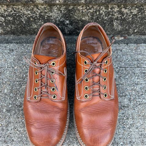 Onderhoud LVL01 Derby Boot in Badalassi Carlo Cognac Minerva