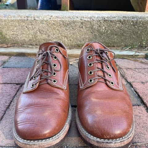 Onderhoud LVL01 Derby Boot in Badalassi Carlo Cognac Minerva