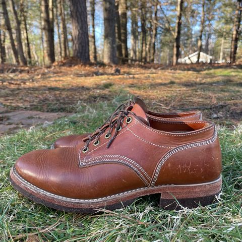 Onderhoud LVL01 Derby Boot in Badalassi Carlo Cognac Minerva