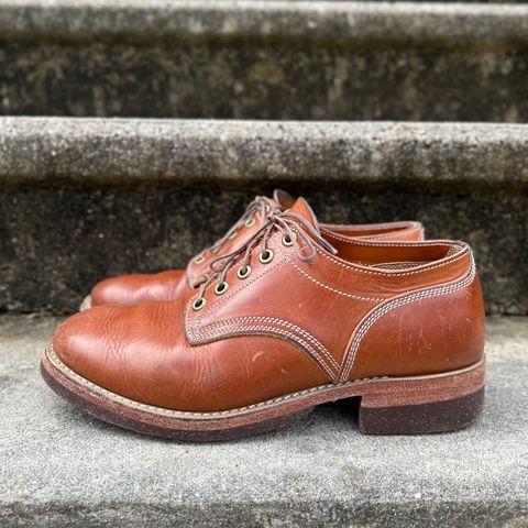 Onderhoud LVL01 Derby Boot in Badalassi Carlo Cognac Minerva
