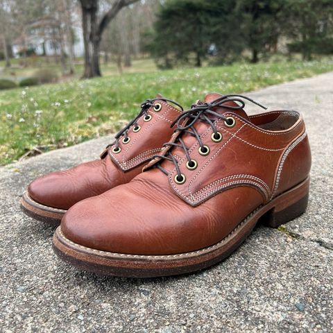 Onderhoud LVL01 Derby Boot in Badalassi Carlo Cognac Minerva