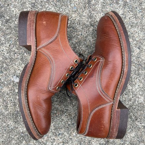 Onderhoud LVL01 Derby Boot in Badalassi Carlo Cognac Minerva