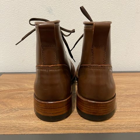 Julian Boots Bowery in Horween Cigar Shell Cordovan