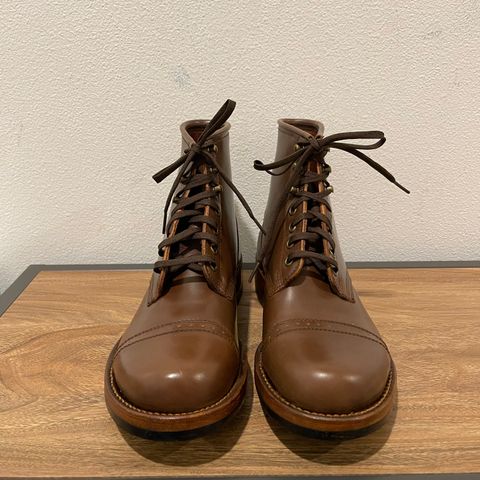 Julian Boots Bowery in Horween Cigar Shell Cordovan