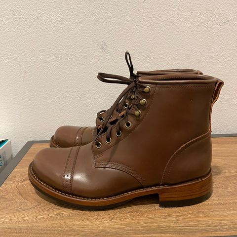 Julian Boots Bowery in Horween Cigar Shell Cordovan
