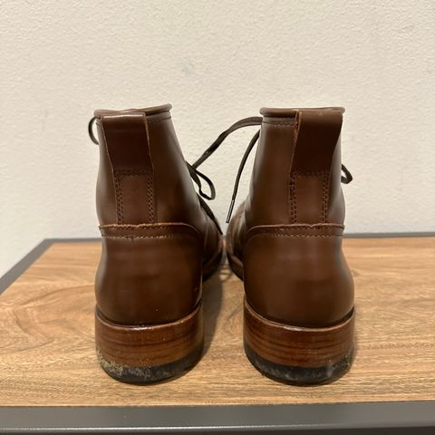 Julian Boots Bowery in Horween Cigar Shell Cordovan
