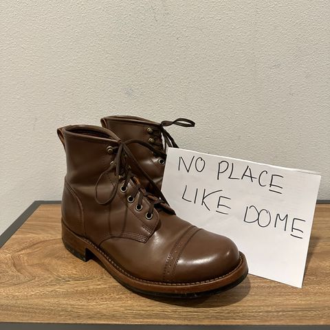 Julian Boots Bowery in Horween Cigar Shell Cordovan
