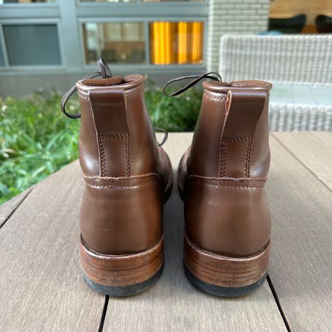 Julian Boots Bowery in Horween Cigar Shell Cordovan