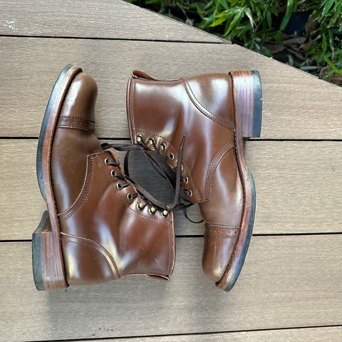Julian Boots Bowery in Horween Cigar Shell Cordovan