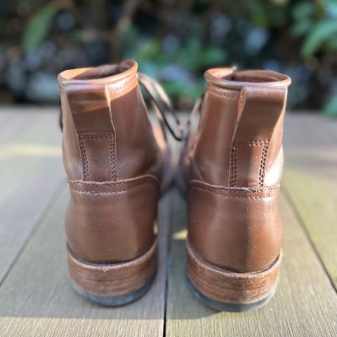 Julian Boots Bowery in Horween Cigar Shell Cordovan