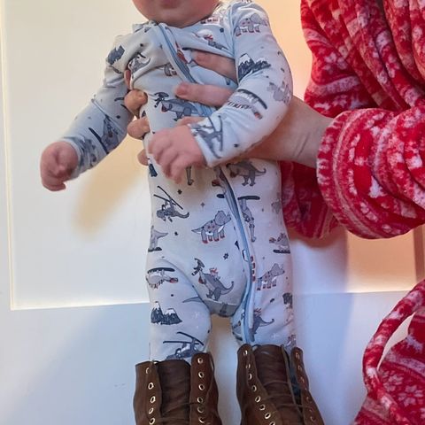 Christian Daniel Larry Lace Up Boot in Wickett & Craig Buck Brown Traditional Harness