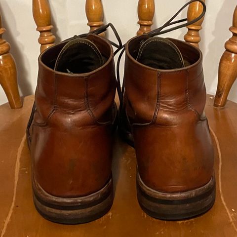 Christian Daniel Larry Lace Up Boot in Wickett & Craig Buck Brown Traditional Harness